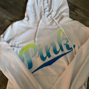 White PINK Victoria Secret hoodie